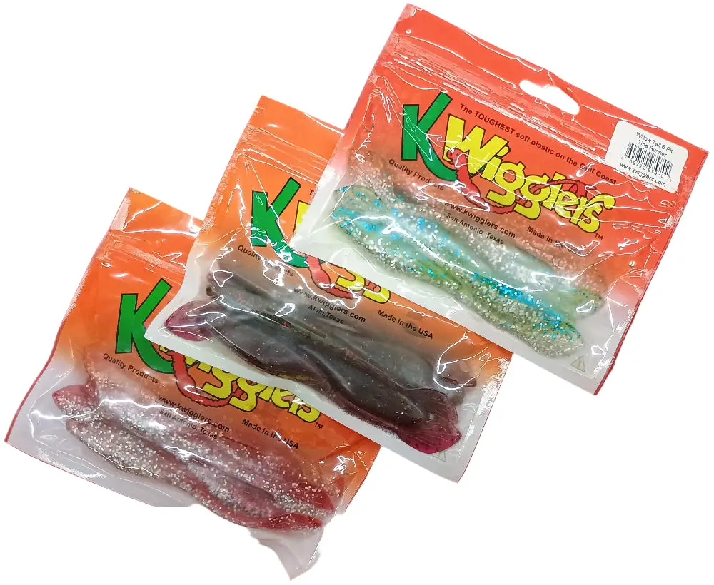 Kwigglers 5" Willow Tail Shad Soft Lures - 6 Pc. 1