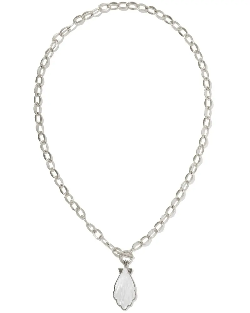 Kendra Scott Alexa Silver Pendant Necklace 1