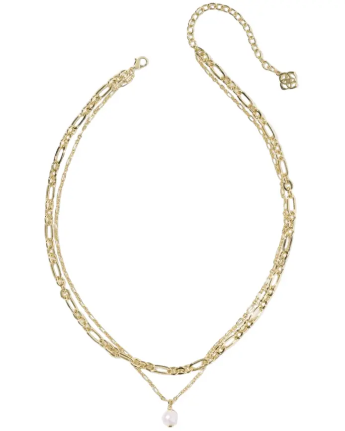 Kendra Scott Ashton Gold Multi-Strand Necklace 1