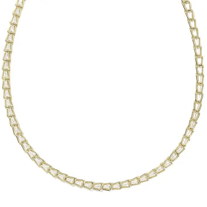 Kendra Scott Bella Cubic Zirconia Tennis Necklace 1