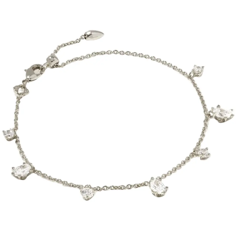 Kendra Scott Cailin Silver Chain Bracelet 1