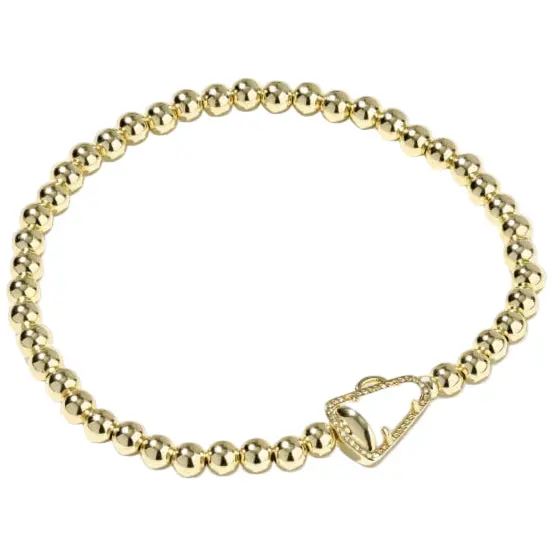 Kendra Scott Gold Cheer Megaphone Stretch Bracelet 1