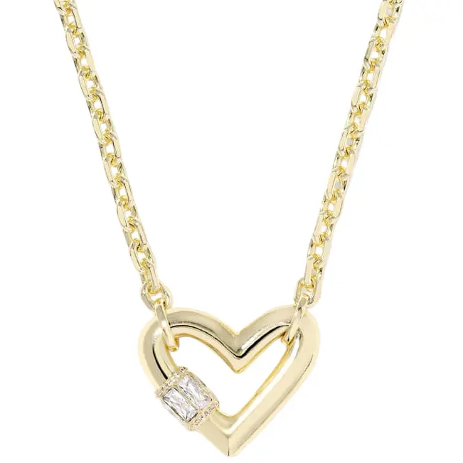 Kendra Scott Emery Heart Pendant Necklace 1