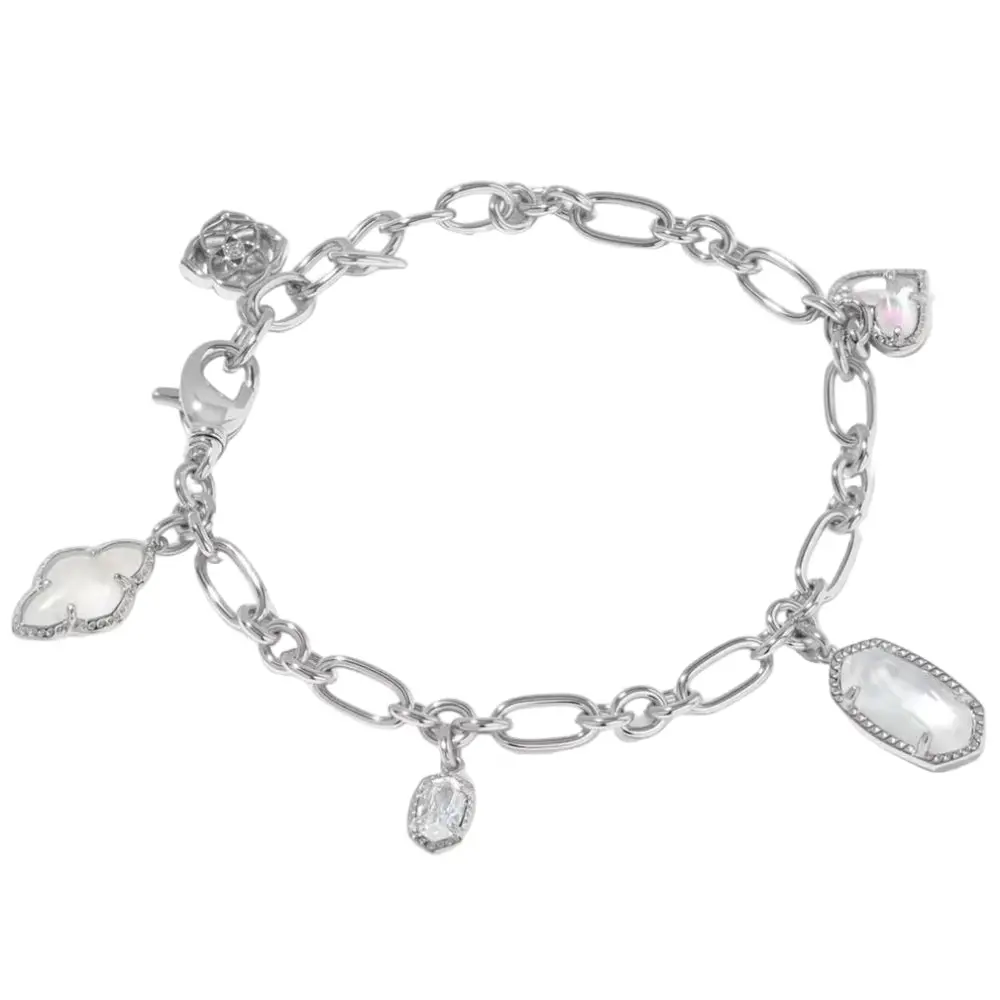 Kendra Scott Icon Silver Charm Bracelet 1
