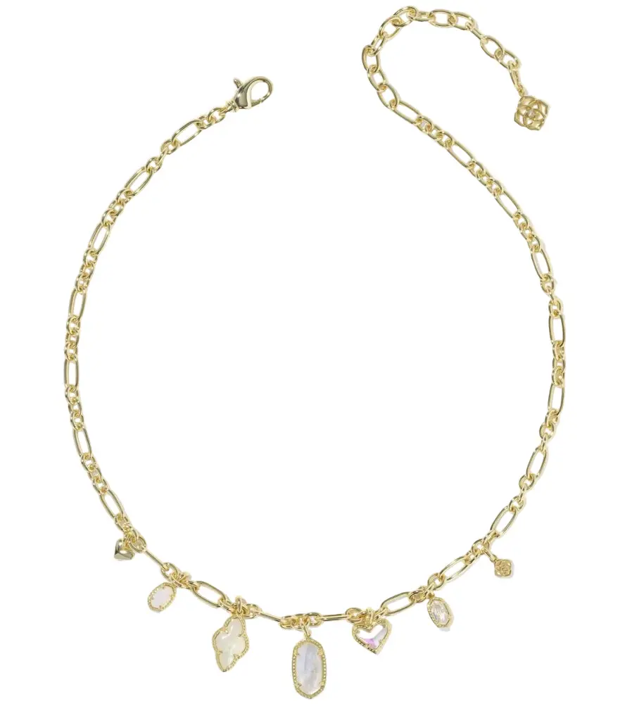 Kendra Scott Icon Gold Charm Necklace 1