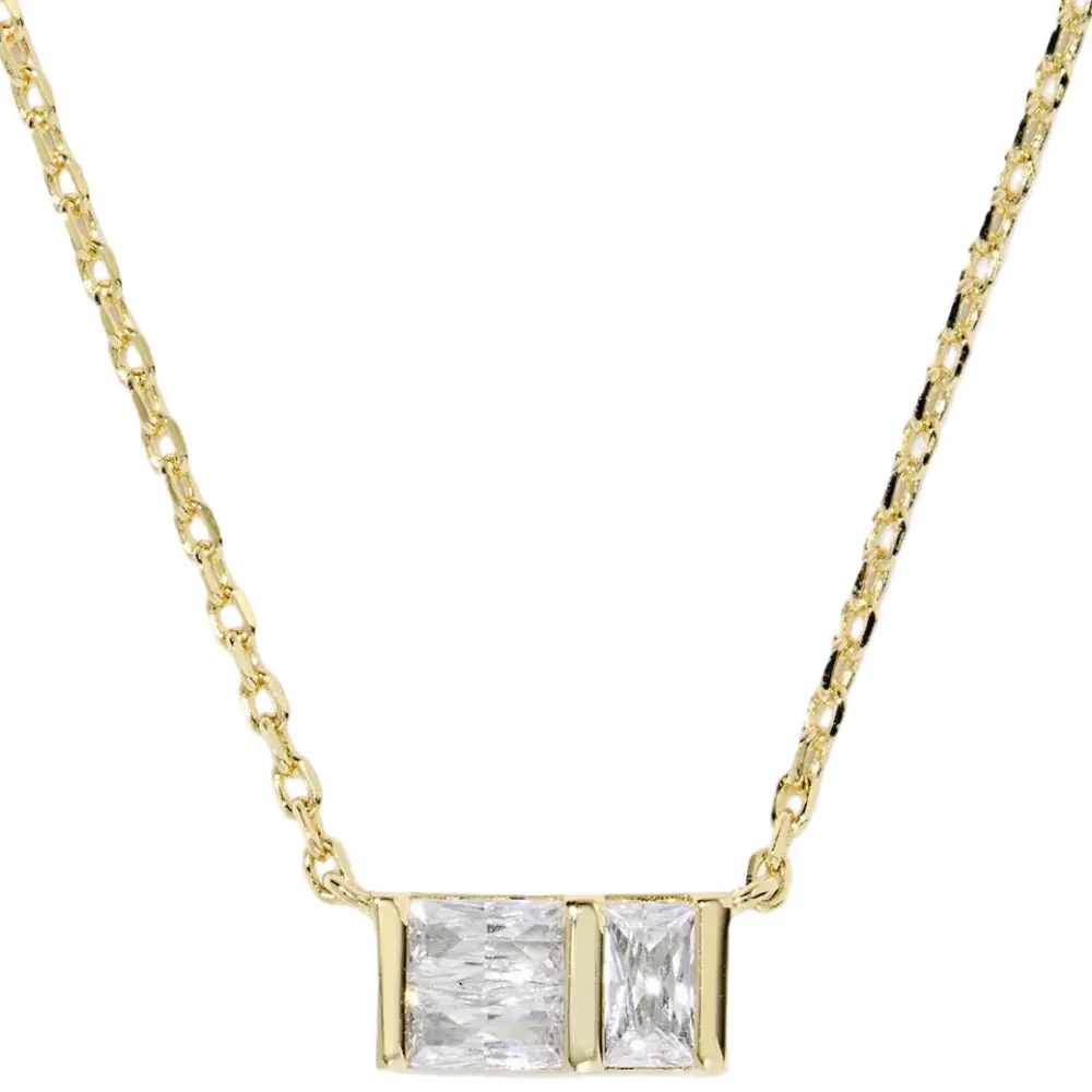 Kendra Scott Jamie Crystal Short Pendant Necklace 1