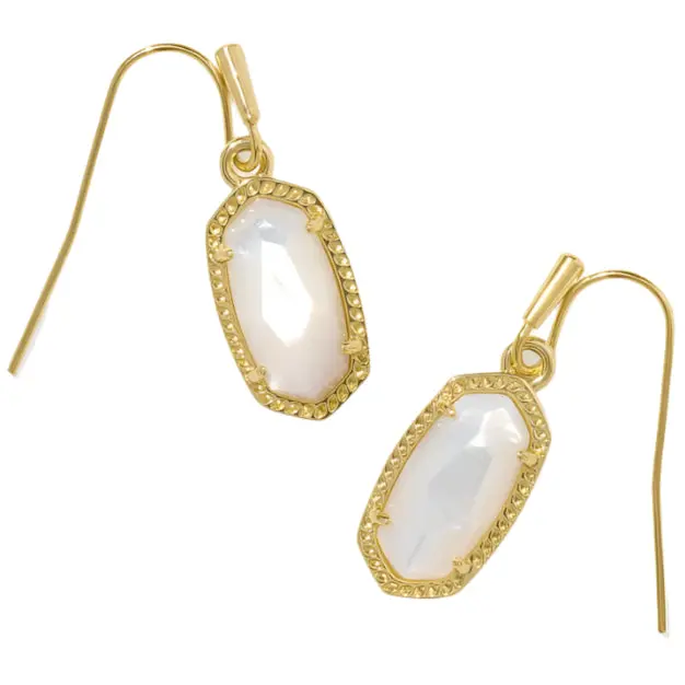 Kendra Scott Lee Gold Drop Earrings 1