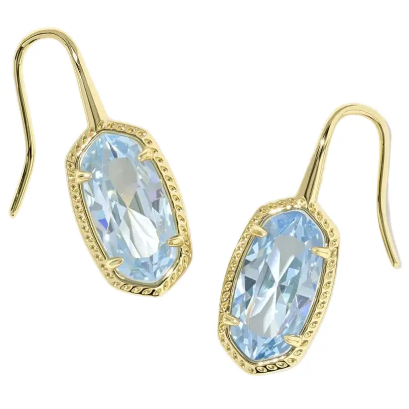 Kendra Scott Lee Luxe Gold Drop Earrings 1