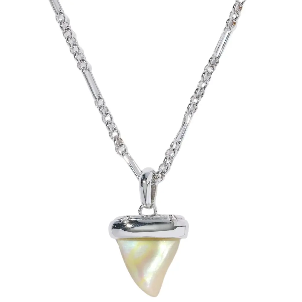 Kendra Scott Oleana Abalone Shark Tooth Necklace 1