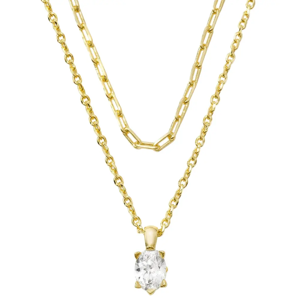 Kendra Scott Cailin Gold Multi-Strand Necklace 1