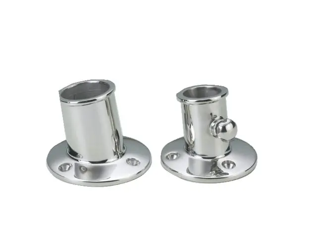 Flag Pole Holder - Stainless Steel 1