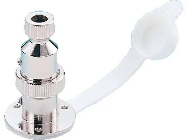 Chrome Plated Brass Sockets 3A 3 Pin 1