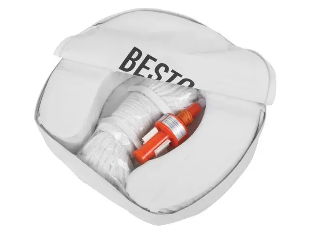 Besto Horseshoe Lifebuoy Set- With Light And Throwline 1