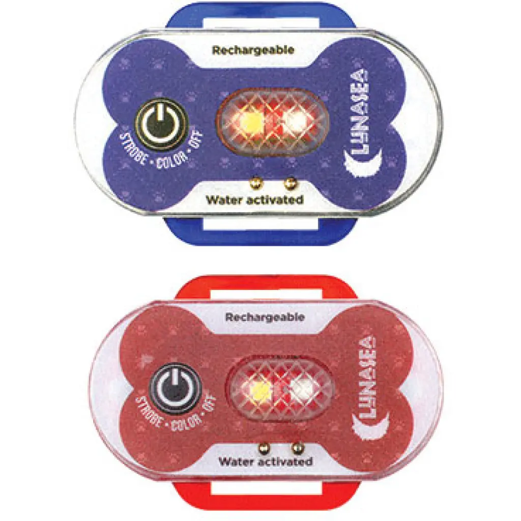 Lunasea Water Activated Strobe/Alarm - Blue 1