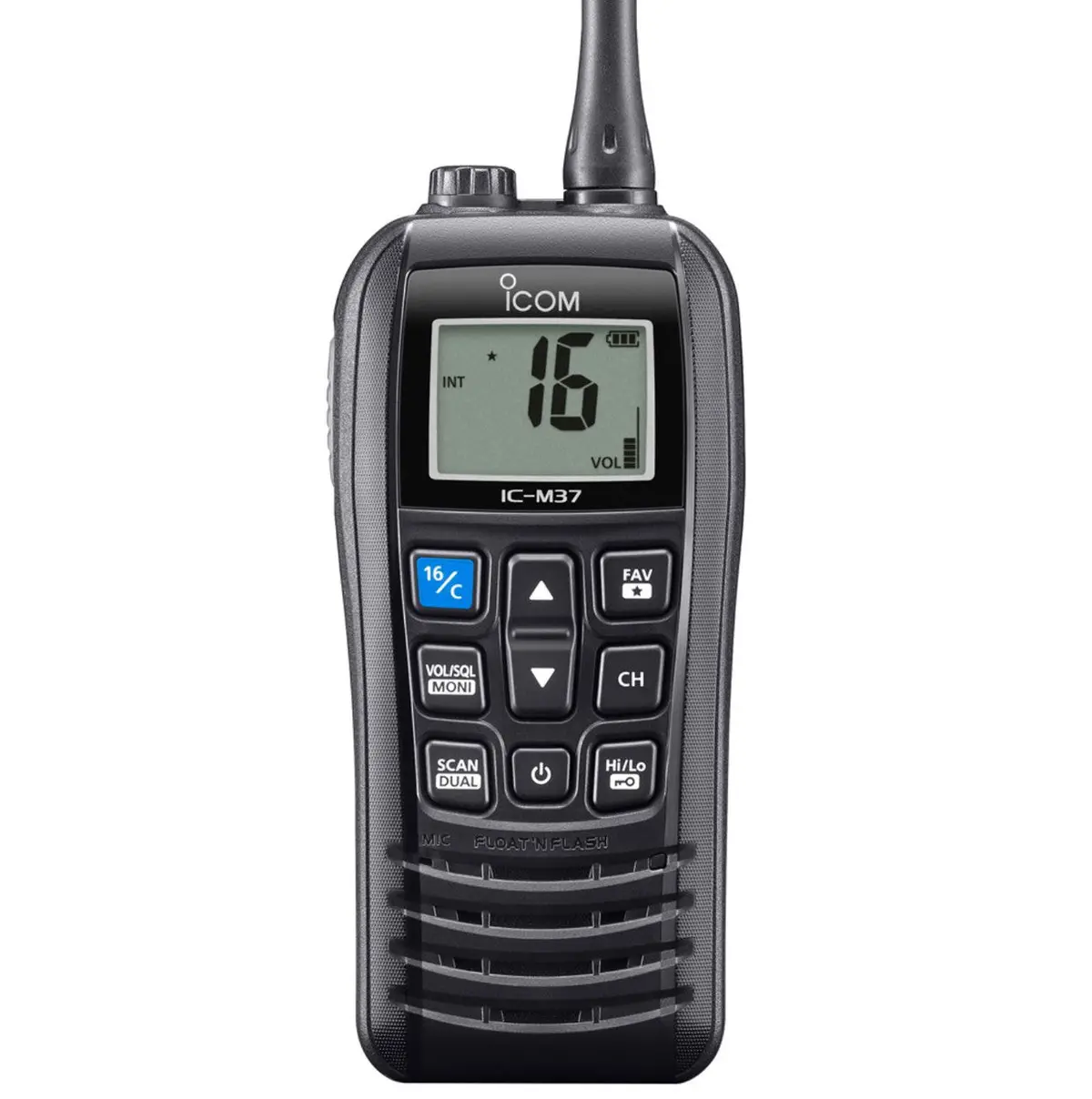 Icom M37 Floating Handheld Vhf 1