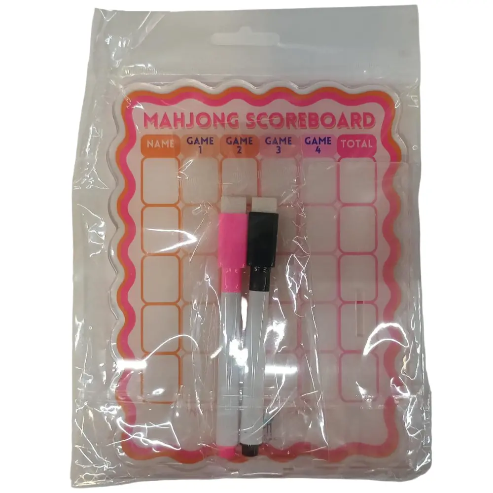 My Fair Mahjong Dry-Erase Scoreboard & Markers 1