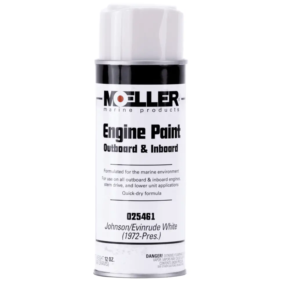 Moeller Outboard/Inboard Engine Paint - 12 Oz. 3