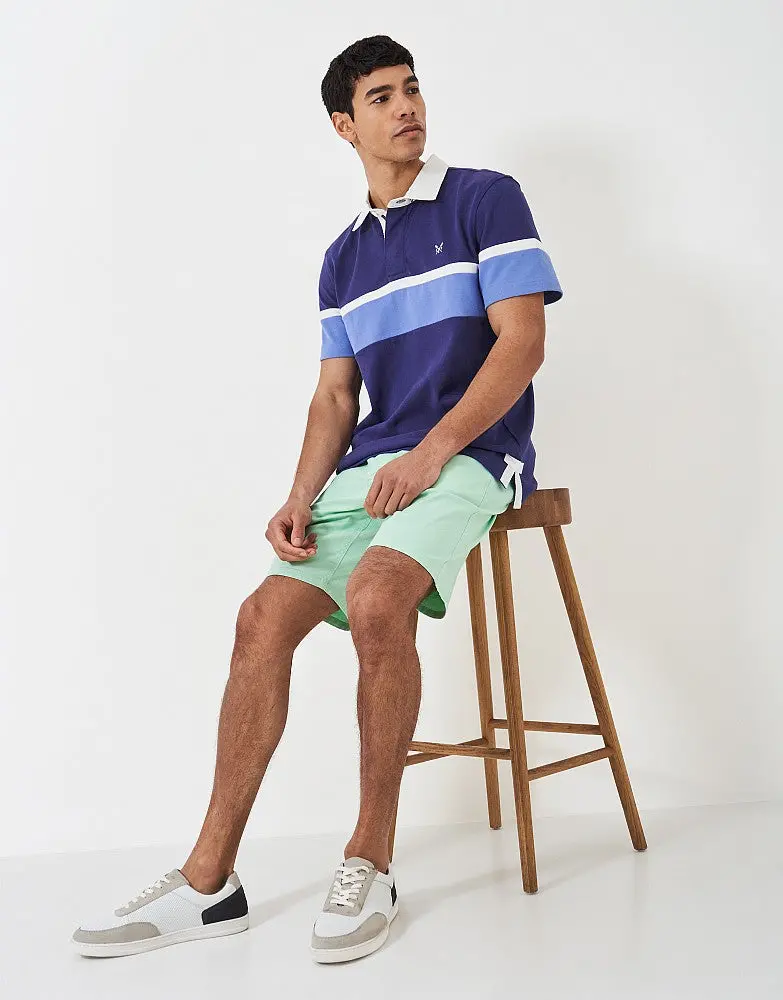 Crew Clothing Short Sleeve Stripe Rugby 2