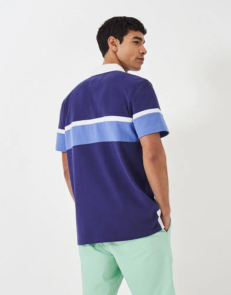 Crew Clothing Short Sleeve Stripe Rugby 3