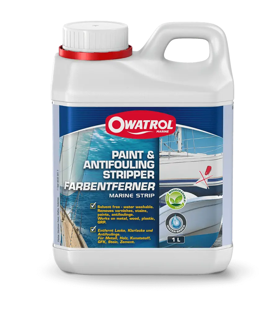 Owatrol Dilunett / Marine Strip Paint & Antifoul Stripper. 1