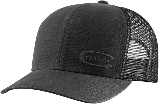 Carhartt Canvas Mesh Back Embossed Cap Men's 1