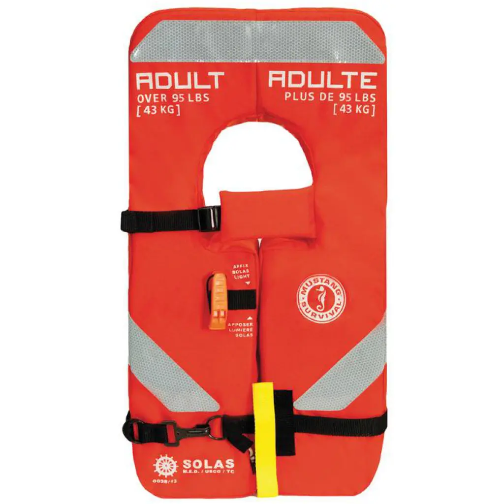Mustang Adult Solas Lifejacket Tc & Usgc 1