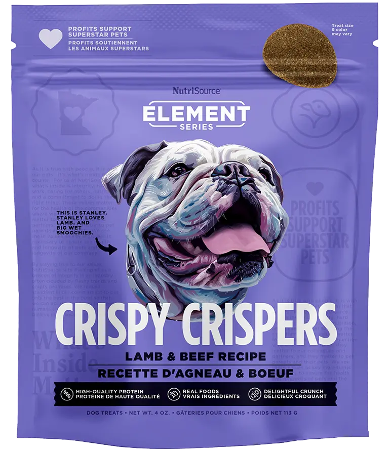 Nutrisource Crispy Crispers Dog Treats - 4 Oz. 1
