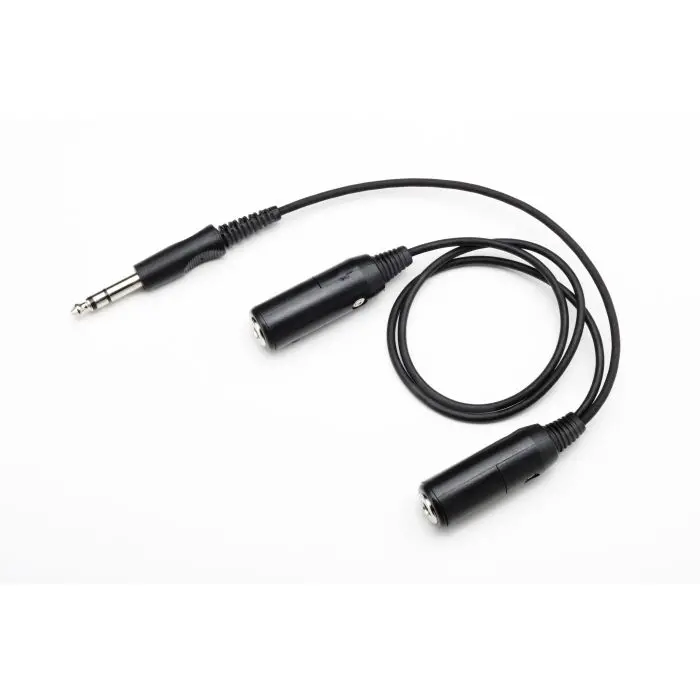 Dual Microphone Y-Adapter (2 Ft) 1