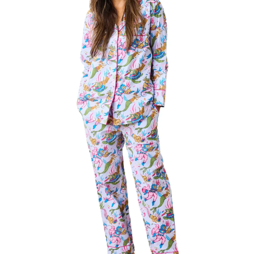 Printfresh Deep Sea Divers Long Pajama Set 1