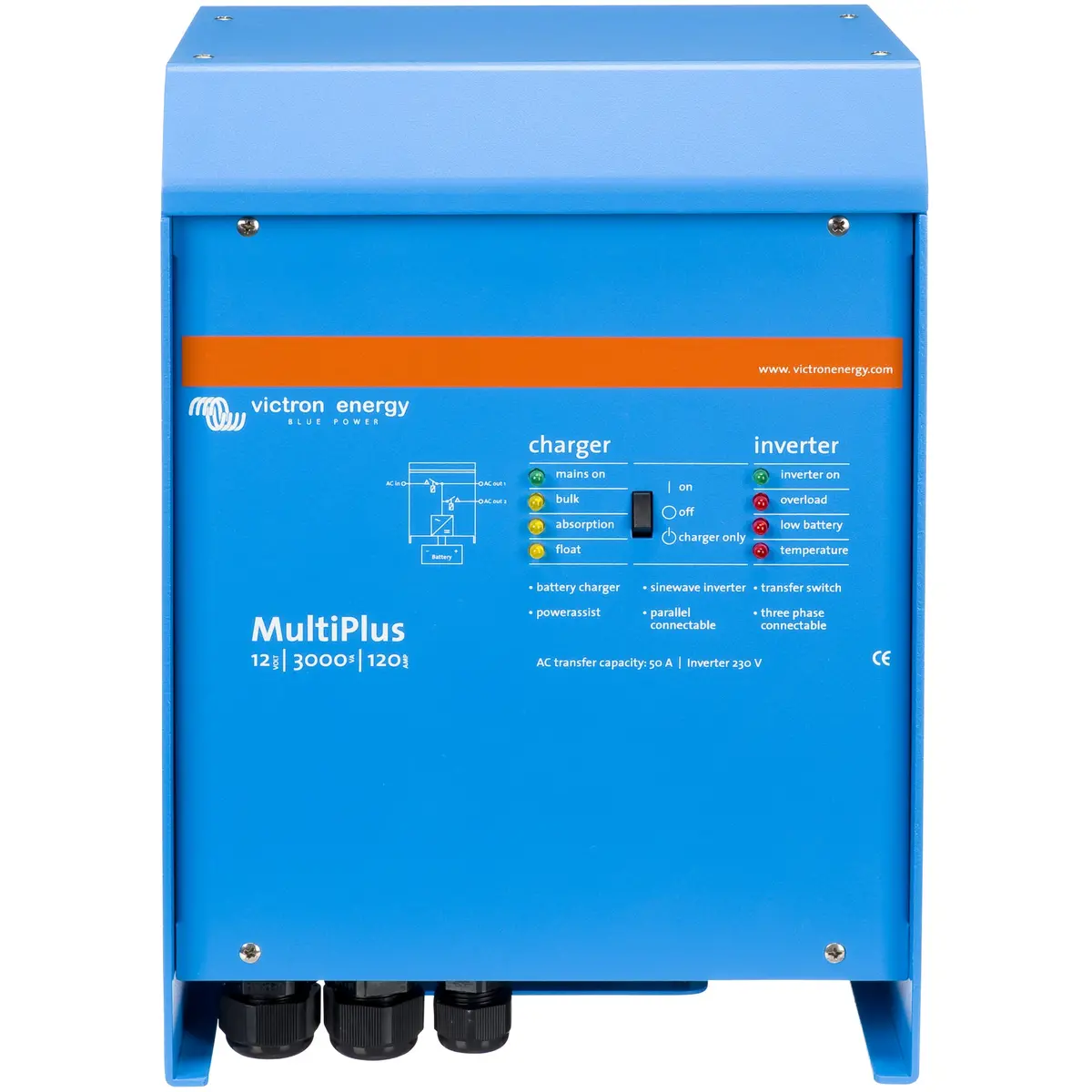 Victron Multiplus 12/3000/120-50 120V Ve.Bus (Ul) 1