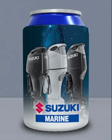 Suzuki Marine Can Coolies - 100 Pack 1