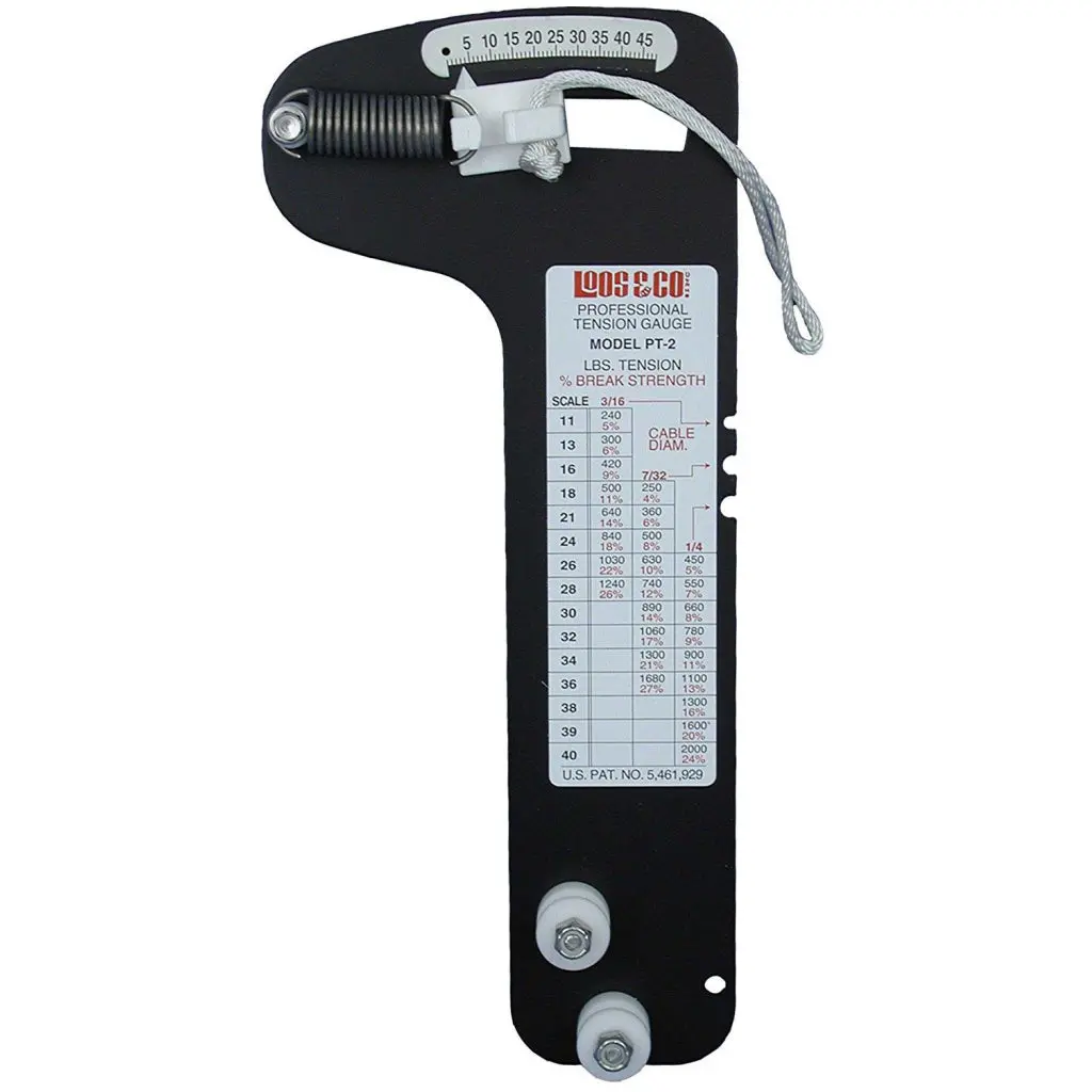 Loos Pro Tension Gauge - 1/4", 9/32", 5/16, 3/8" 1