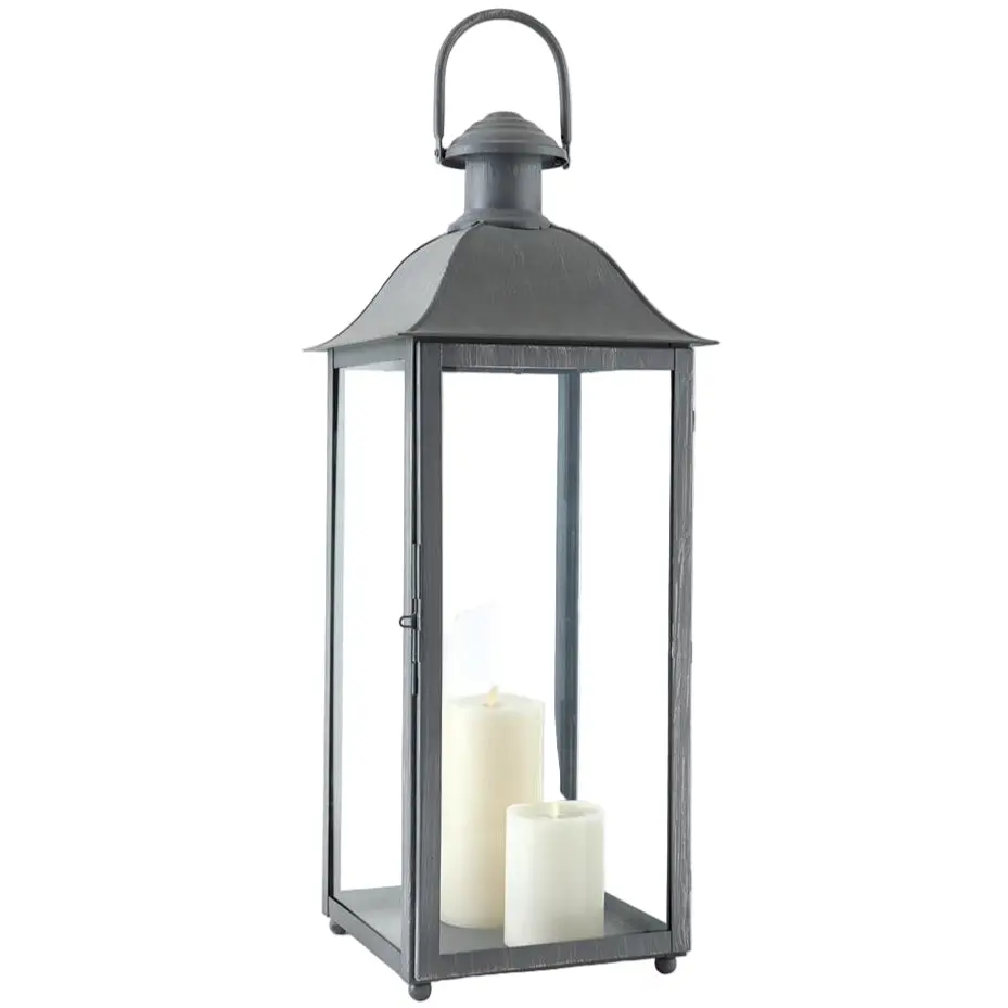 Napa Coach House Powder-Coated Outdoor Lantern - 30" 1