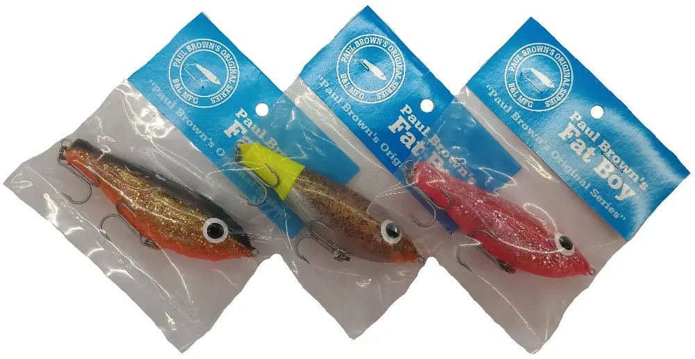 Paul Brown's Fat Boy Suspending Soft Lures - 4" 1