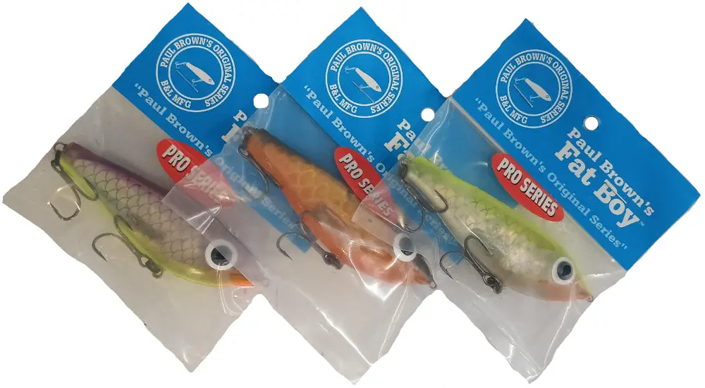 Paul Brown's Fat Boy Pro Suspending Soft Lures - 4" 1