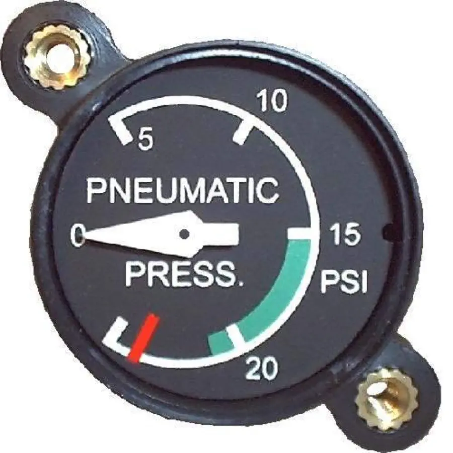 U.M.A. Instruments Pneumatic Pressure Gauge 3-310-43 1