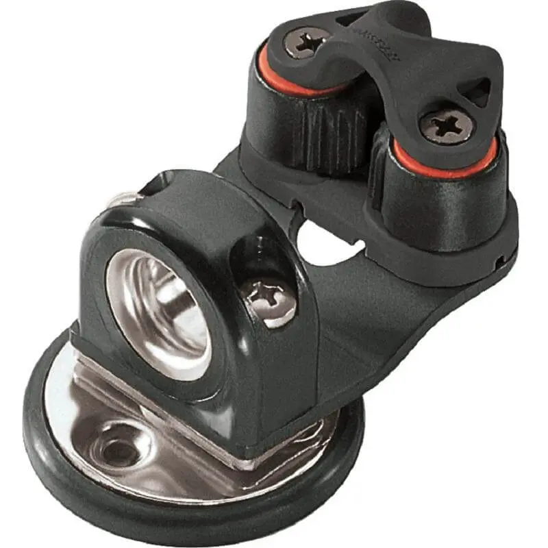 Ronstan Swivelling Fairlead Eye And Cleat Unit - Small - 2-8Mm 1
