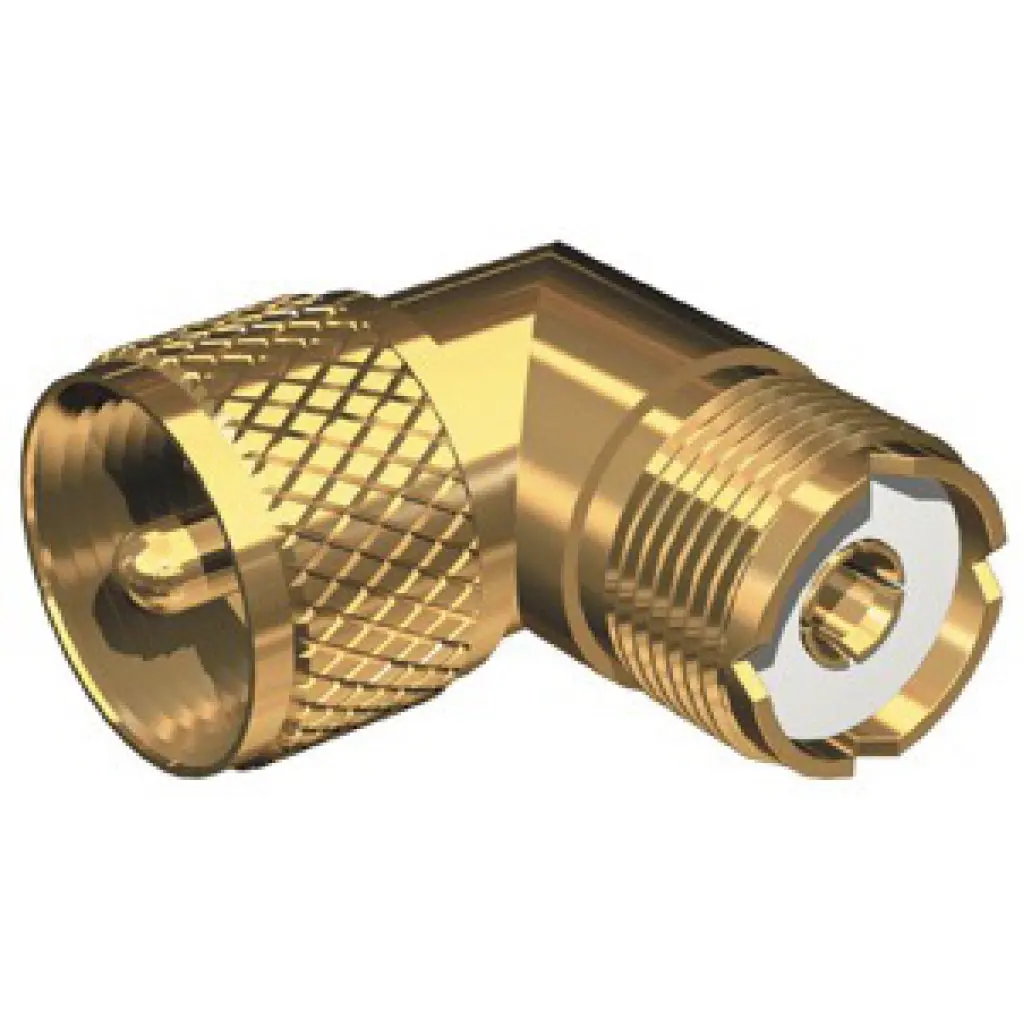 Vhf Right Angle Adapter For Coax Cable 1