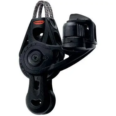 Ronstan Series 40 Ball Bearing Orbit Block Fiddle, Cleat, Dyneema Link Head 1