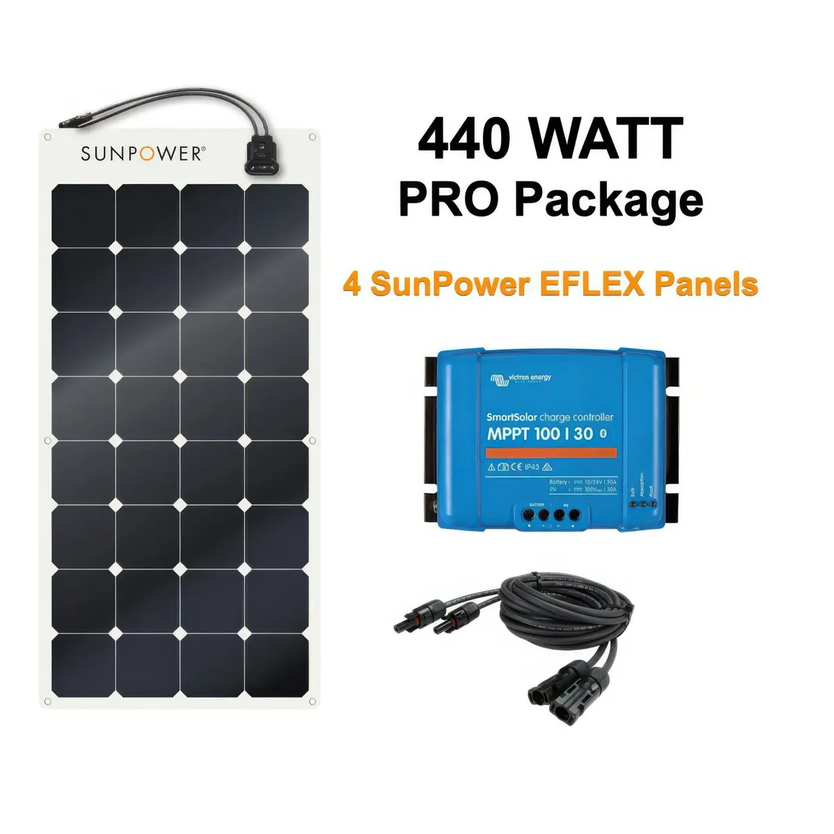 Rigid Solar Panel Charging System - 440W 1