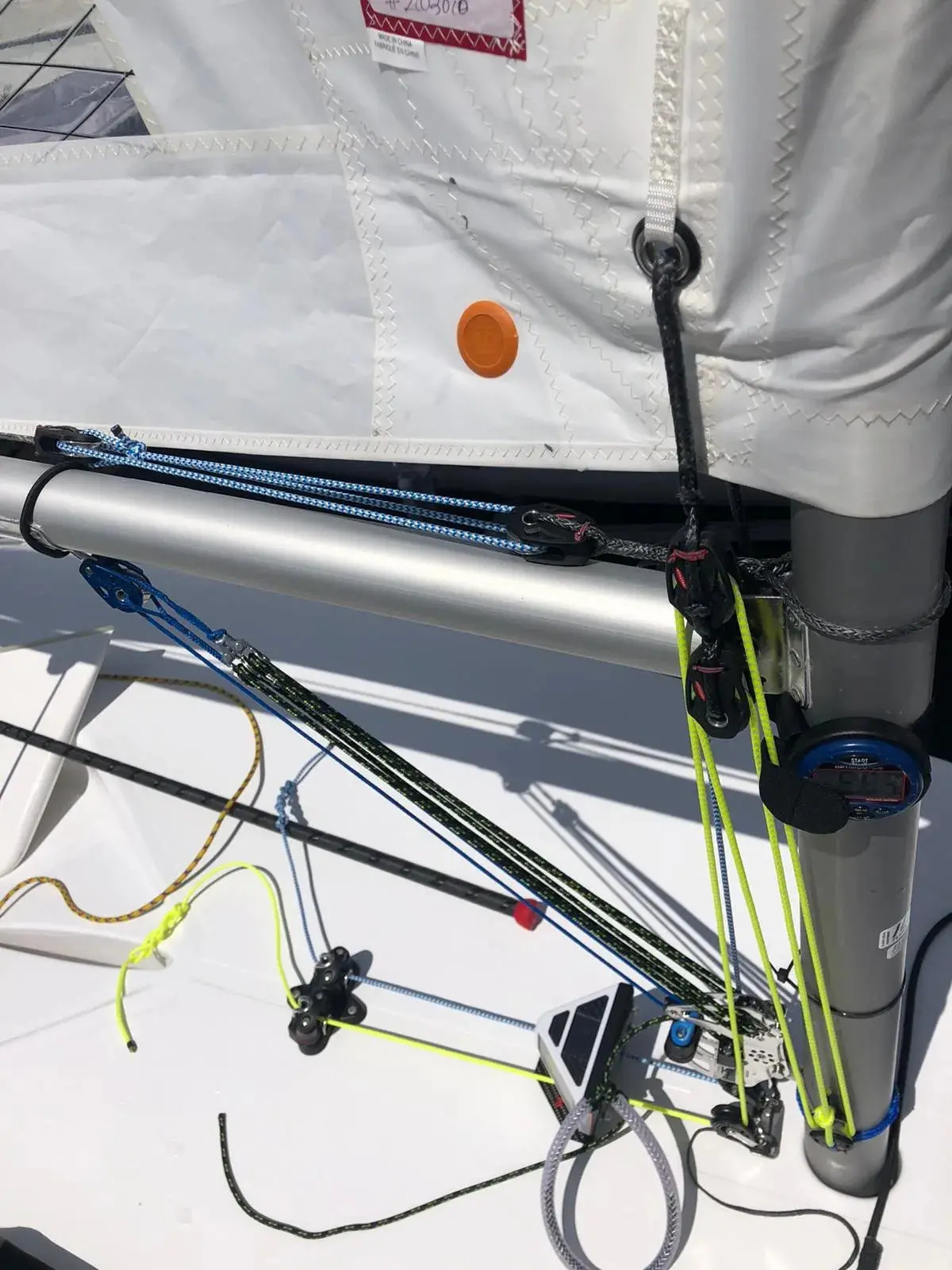 Ilca 8:1 Downhaul System - Ronstan Blocks 1