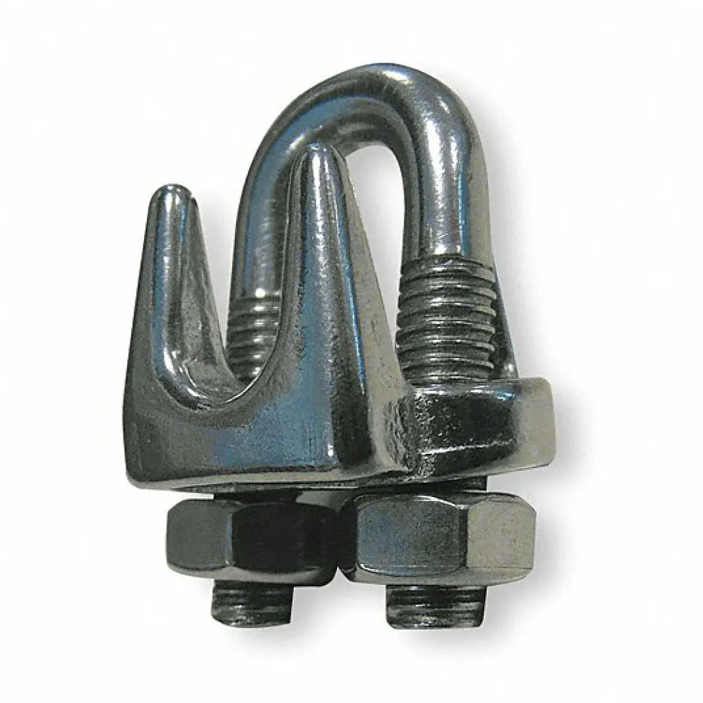 Stainless Steel Wire Rope Clip 5/32"4Mm 3 Required 1