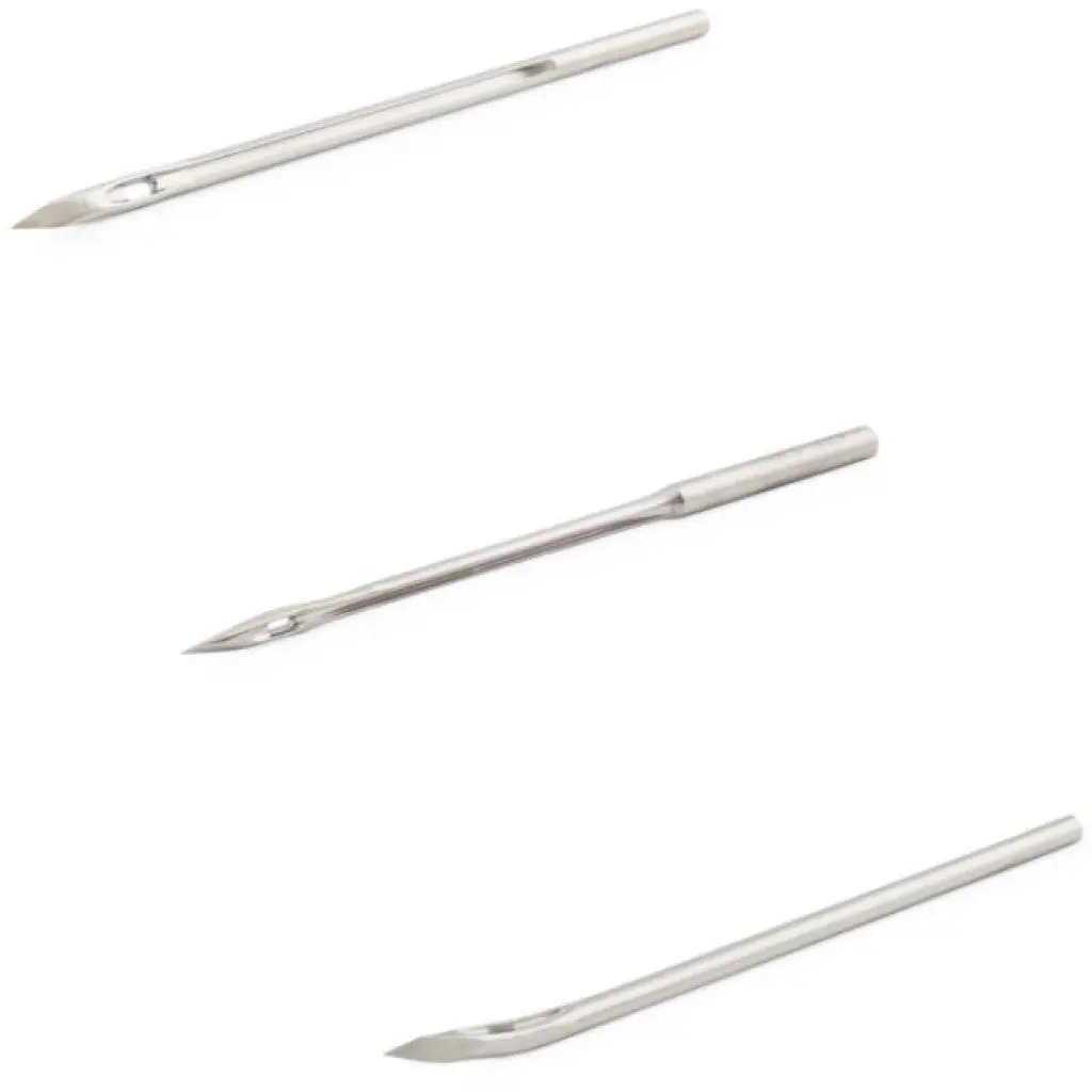 Needles 3 Pack: 1 Large 1 Small 1 Curve 1