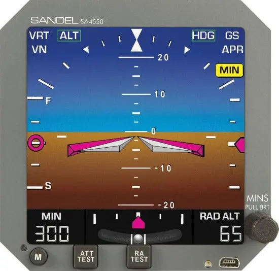 Sa4550 Primary Attitude Display 1