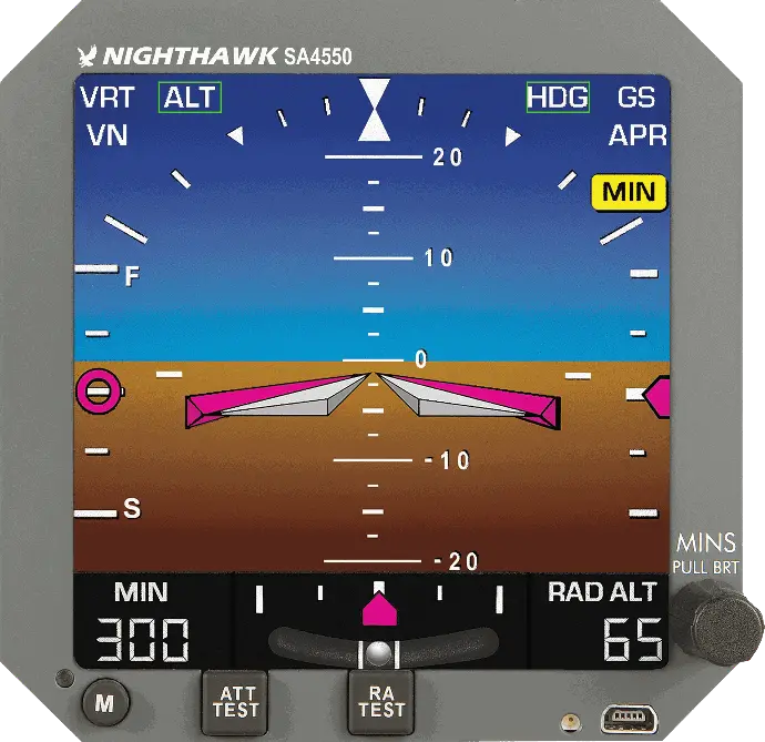 Sa4550 4-Ati Primary Attitude Display 1