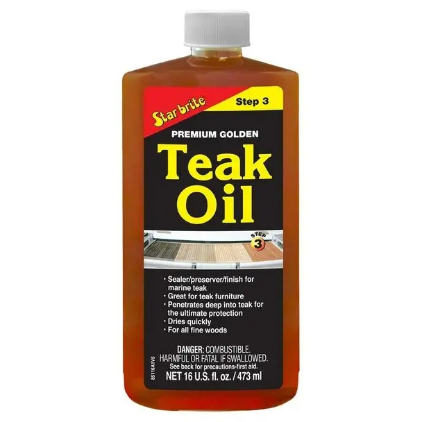Starbrite Premium Golden Teak Oil 1