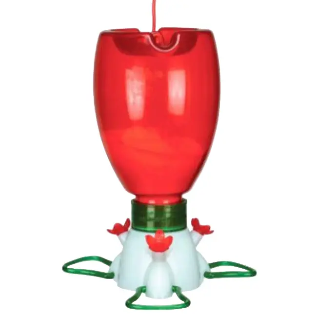 Songbird "Big Red" Ready-To-Use Plastic Hummingbird Feeder - 10 Oz. 1