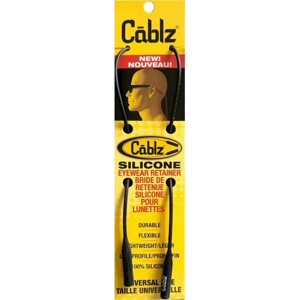Cablz Silicone Black 16" 1