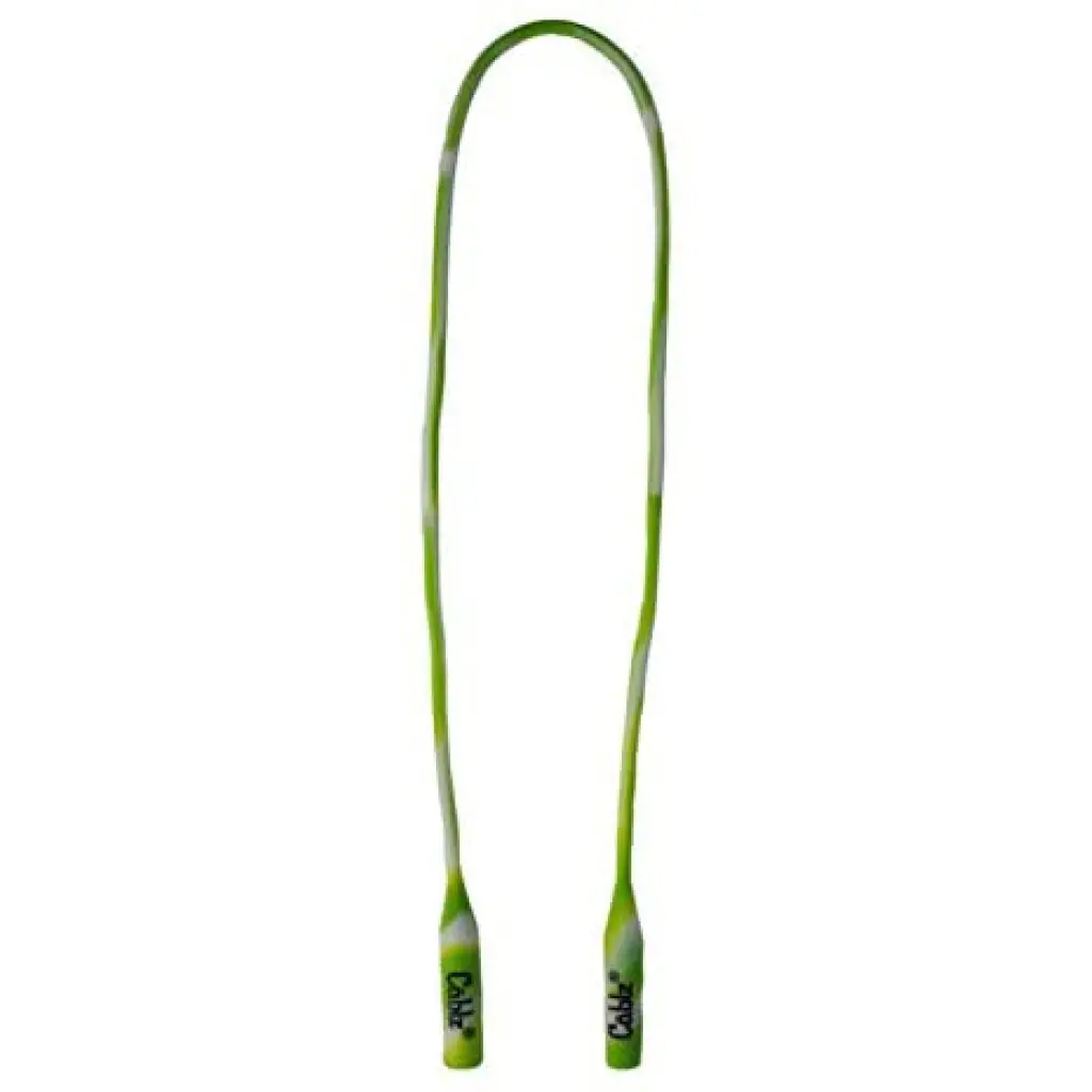 Cablz Silicone Green/White 16" 1