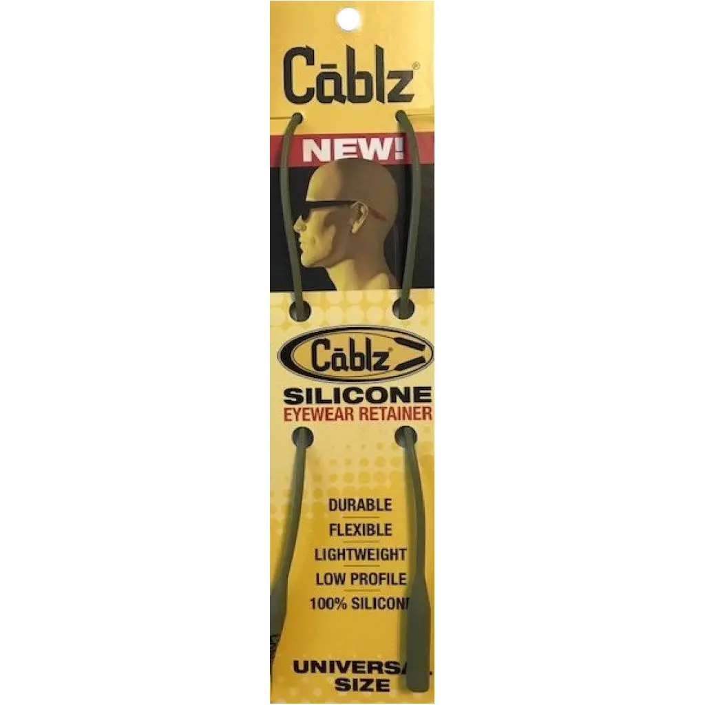Cablz Silicone Olive Green 16" 1